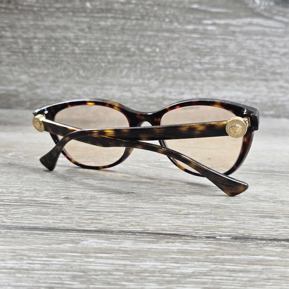 Versace VE 3330 Tortoiseshell Cat Eyewear Frame ONLY BV7336286 55-19 145 Italy